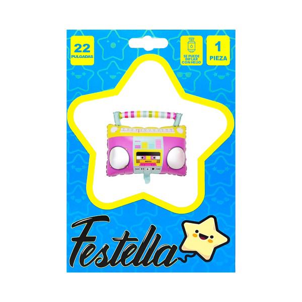 Globo Grabadora  22" marca Festella