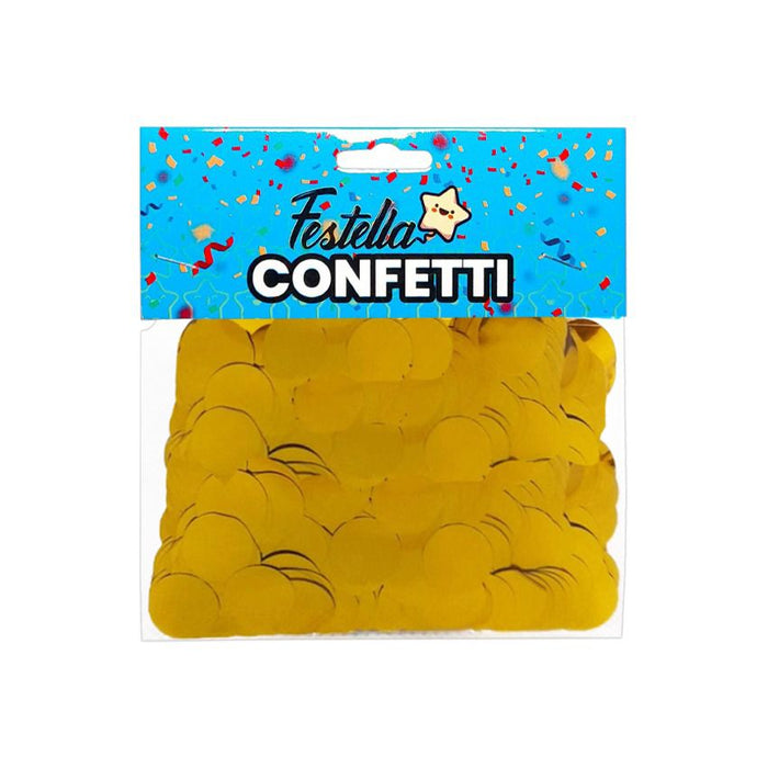 Confetti Redondo Dorado 20 Gr
