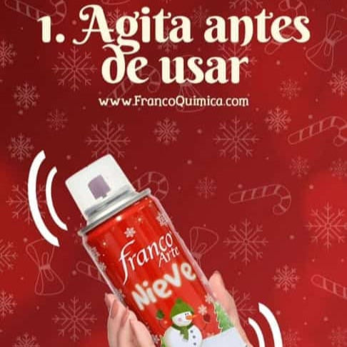 Nieve en Spray X 120 ML Franco Arte