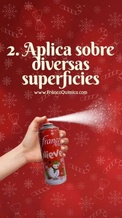 Nieve en Spray X 120 ML Franco Arte