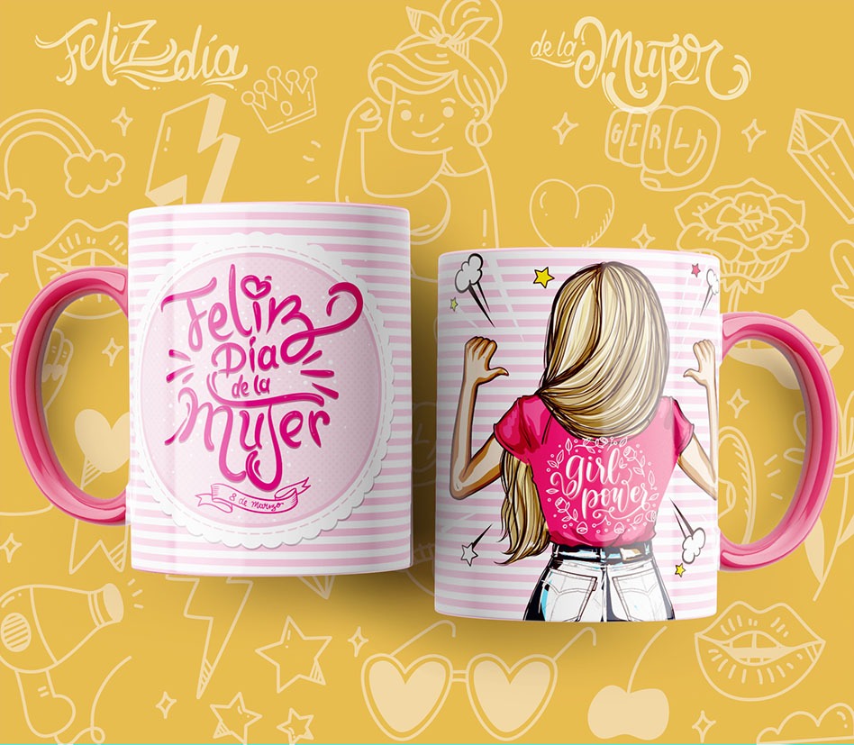 Mug Dia De La Mujer
