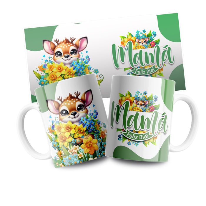 Mug Feliz Dia De La Madre 11 Oz Ref. 50 x 1 Unidad