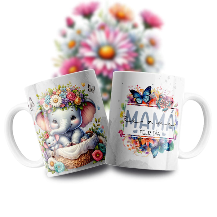 Mug Feliz Dia De La Madre 11 Oz Ref. 66 x 1 Unidad