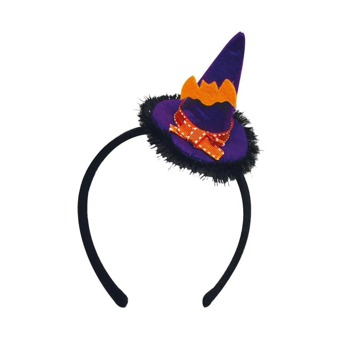 Tiara Sombrero Mini Bruja Violeta X 1 Unidad Sempertex
