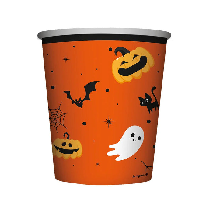 Vaso Fantasmitas 9 oz x 8 Unidades Sempertex