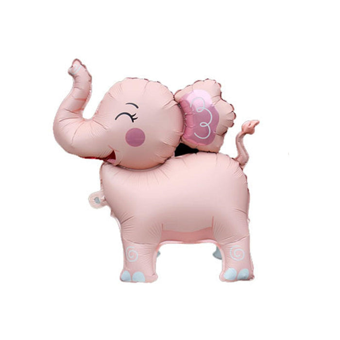 Globo Metalizado Elefante 3D Niña 18" x 1 Unidad