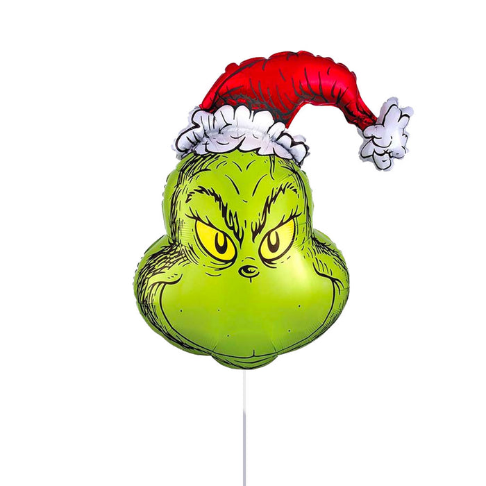 Globo Metalizado Grinch 10" x 1 Unidad