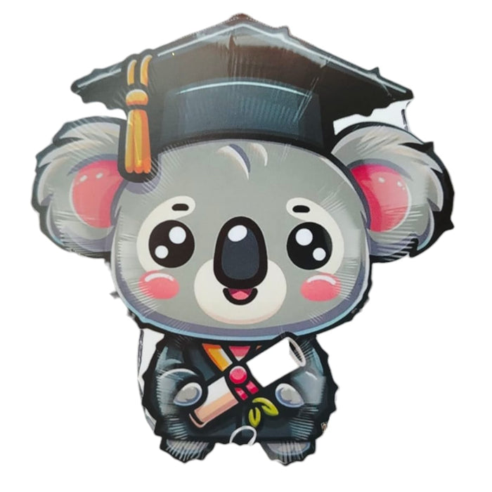 Globo Metalizado Koala Graduado 18" x 1 Unidad