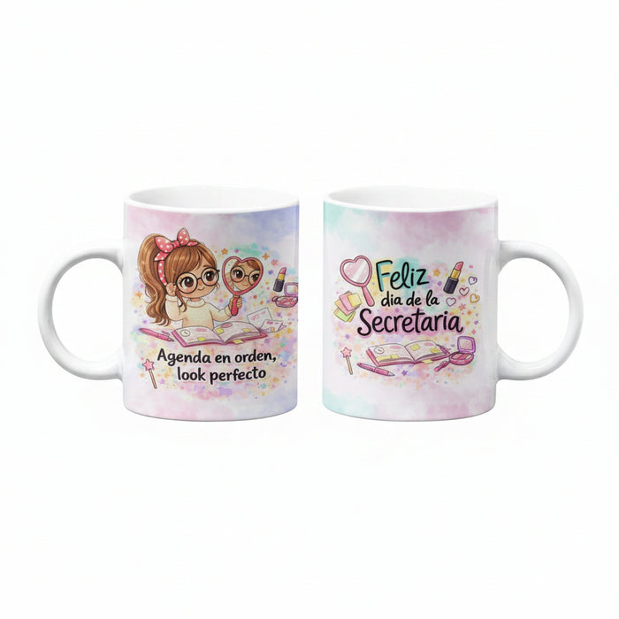 Mug Feliz Dia De La Secretaria 11 Oz Ref. 5 x 1 Unidad