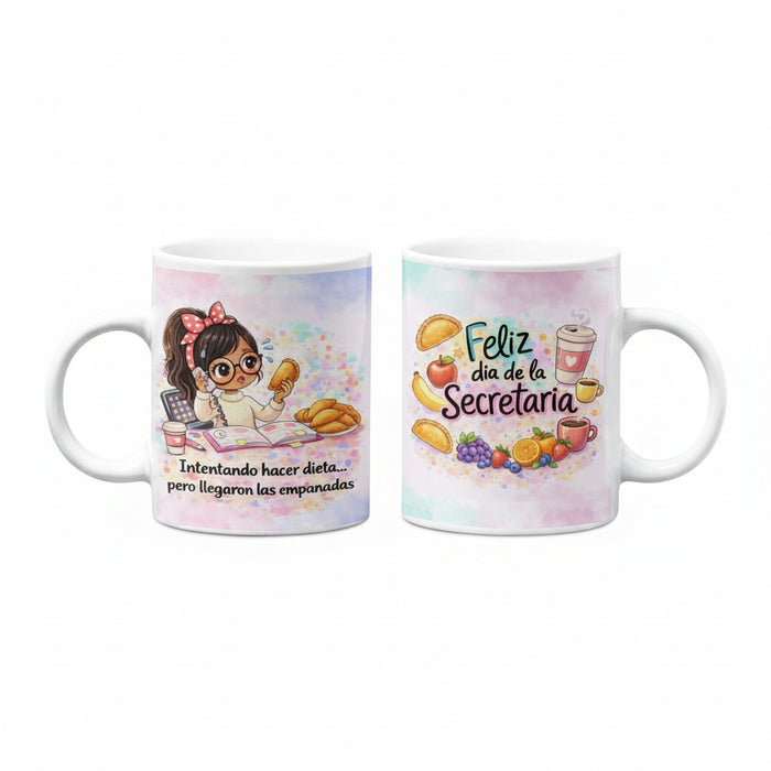 Mug Feliz Dia De La Secretaria 11 Oz Ref. 9 x 1 Unidad