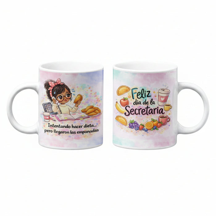 Mug Feliz Dia De La Secretaria 11 Oz Ref. 10 x 1 Unidad