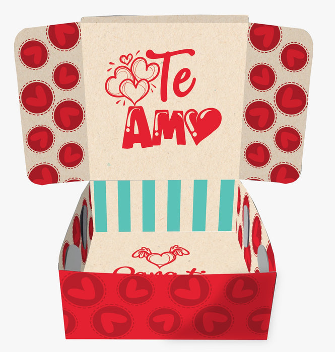 Caja Fantasia Pequeña Te Amo x 1 Unidad