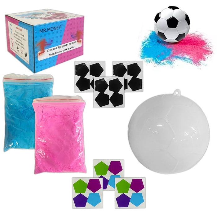 Balon de Futbol Pequeño Revelador de Genero Niño x 1 Unidad