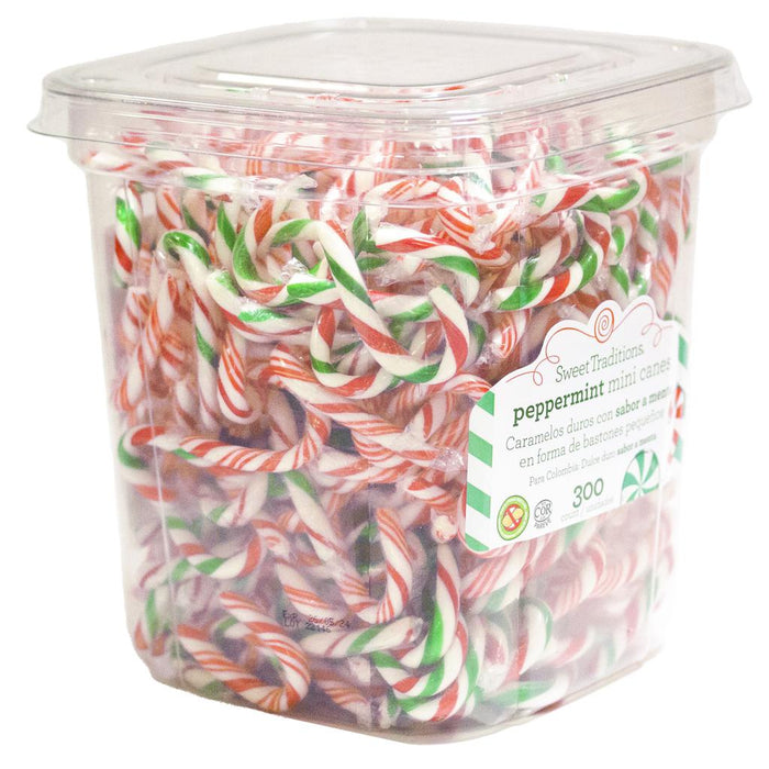 Bastones de Caramelo Navideño X 300 Unidades (Importados)