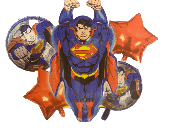 Bouquet de Globos Superman X 5 Piezas