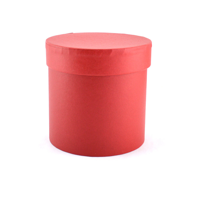 Caja Cilindro Grande Roja x 1 Unidad