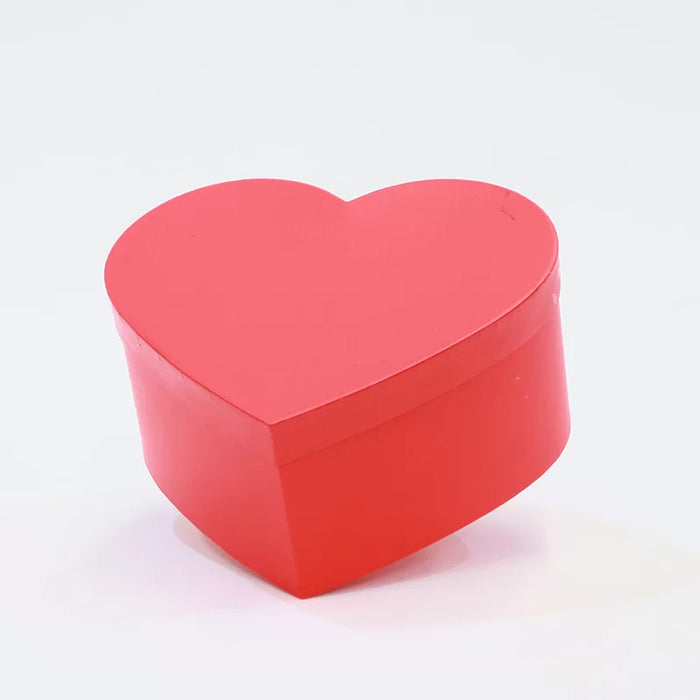 Caja Corazon Grande Roja x 1 Unidad