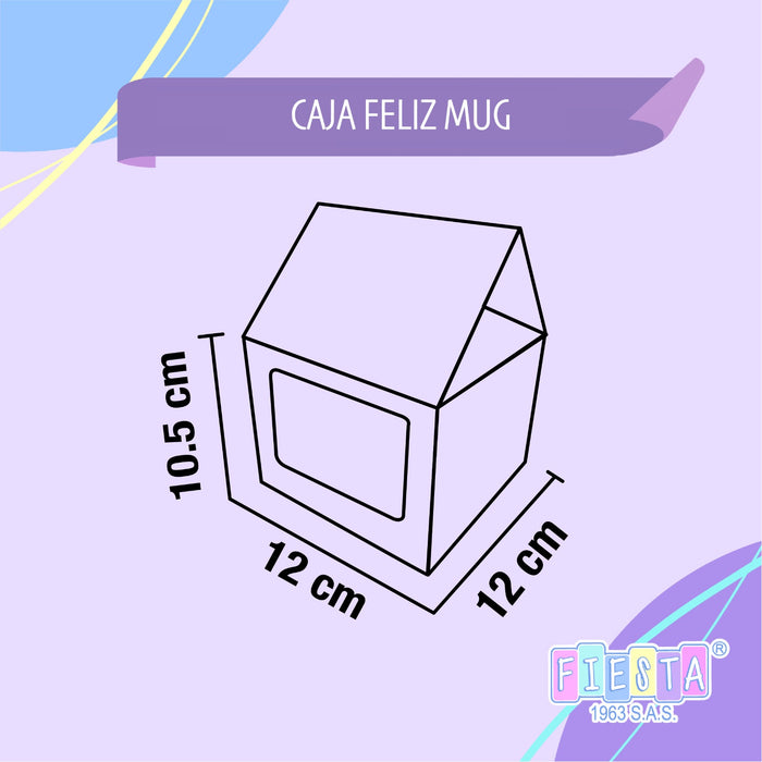 Caja Feliz Mug Feliz Dia x 1 Unidad