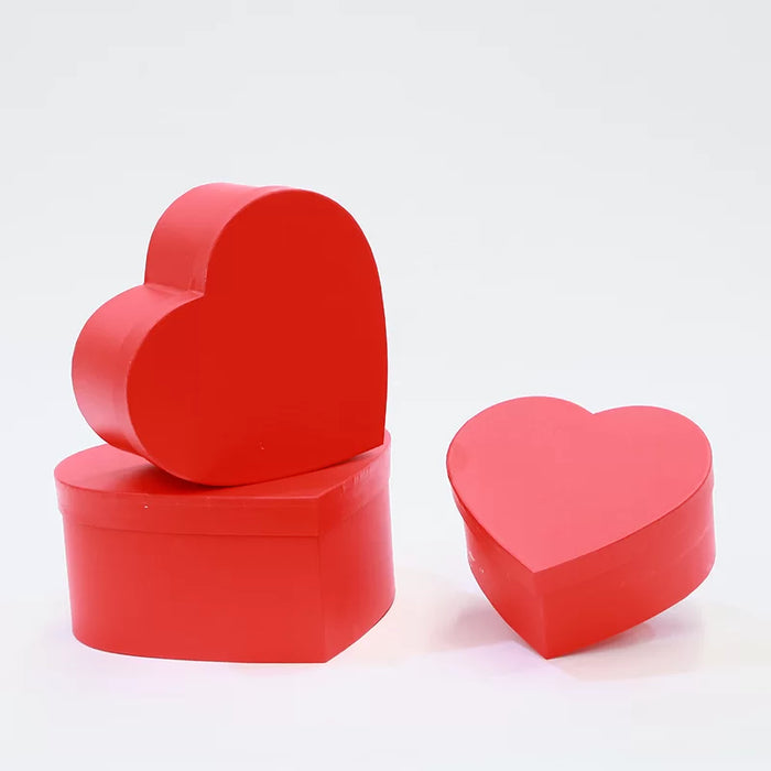 Caja Corazon Mediana Roja x 1 Unidad