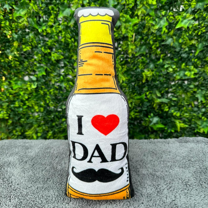 Cojin Mediano Botella cerveza Etiqueta Blanca x 1 Unidad