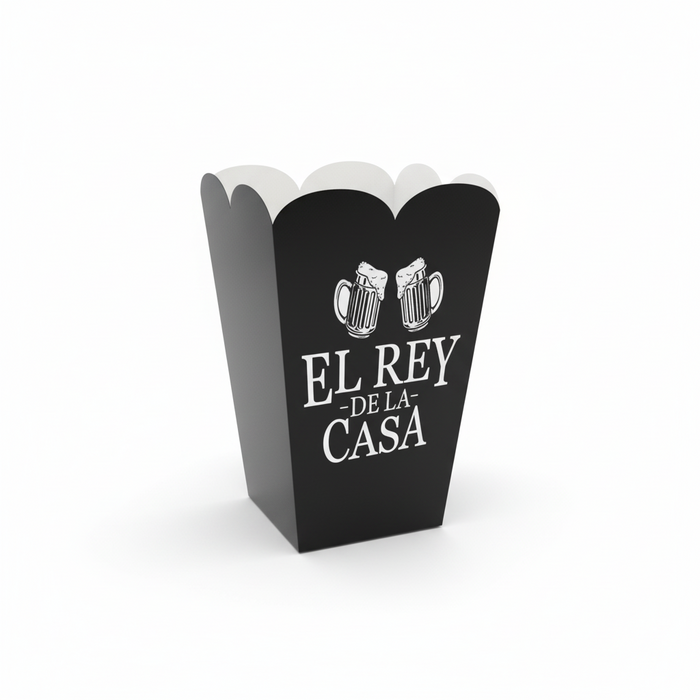 Caja Piramide Mediana El rey de la Casa x 1 Unidad