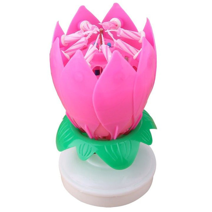 Vela Musical Giratoria For De Loto x 1 Unidad