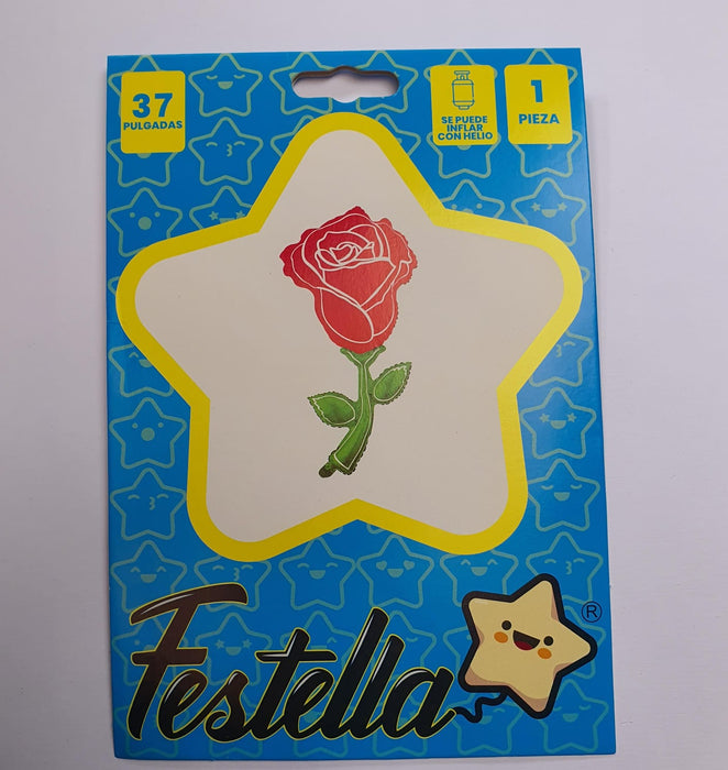 Globo Metalizado Rosa Fucsia 37" Festella