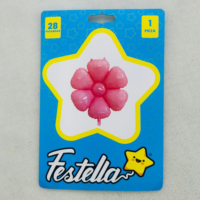 Globo De Margarita Rosado 28" X 1 Unidad Festella