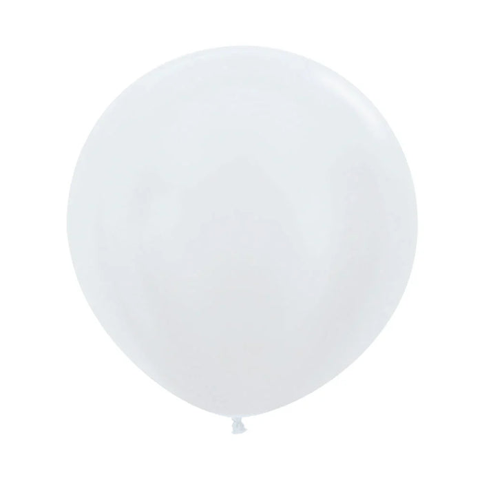 UNIDAD DE GLOBO 405 Satin Blanco R24 X UNIDAD