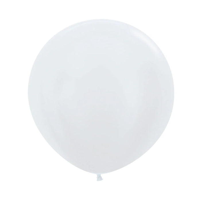 Globo Blanco Satin R24 X 3 Unidades Sempertex