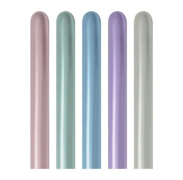 Globo Surtido Silk Tubito 260 x 20 Unidades Sempertex