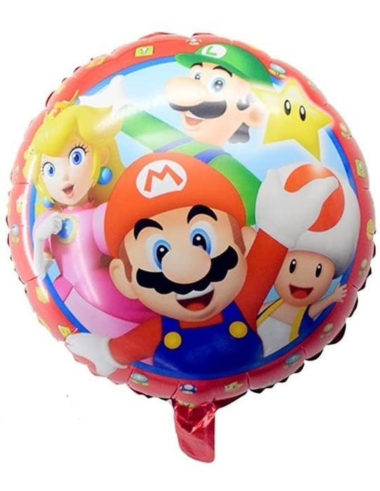 Globo Metalizado Super Mario Bros Princesa Impreso por  18"