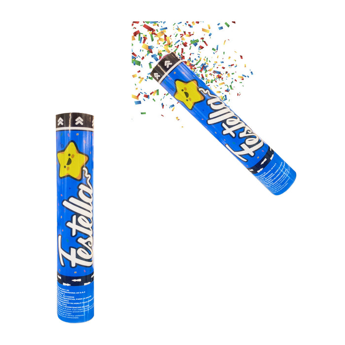 Lanza Confetti 40 Cm Festella x 1 Unidad