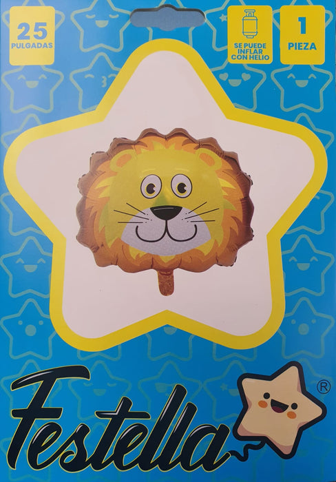 Globo Animalito León 25" Festella