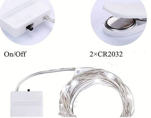 Luz led para Globo 1 mt Luz Blanca