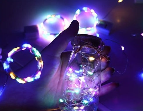 Luz led para Globo 1 mt Luz de Colores