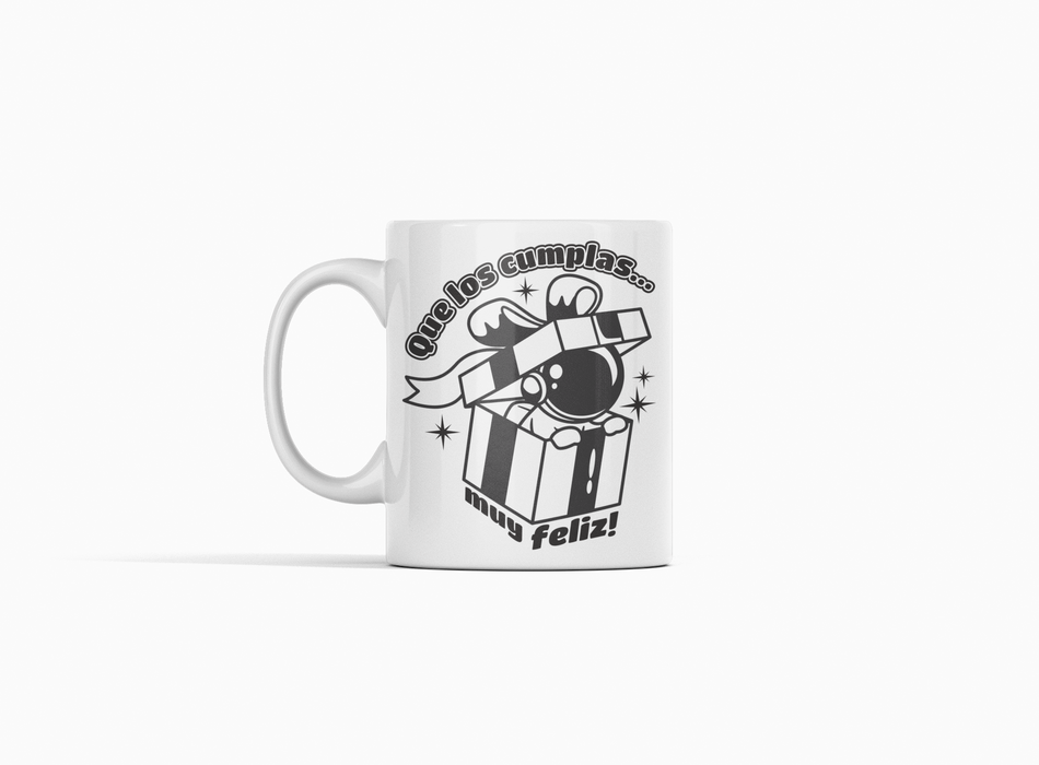 Mug Feliz Cumpleaños 11 Oz Ref. 3 x 1 Unidad