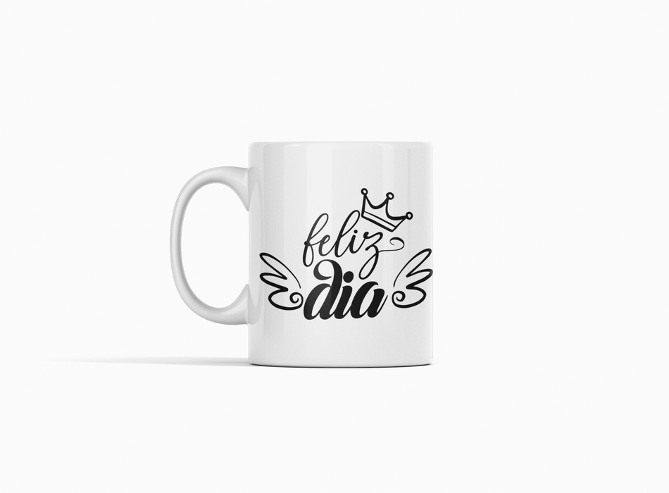 Mug Feliz Día 11 Oz Ref. 2 x 1 Unidad