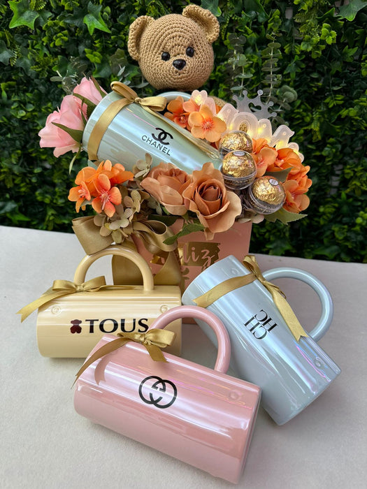 Mug Cartera Premium 16 Oz Rosado x 1 Unidad