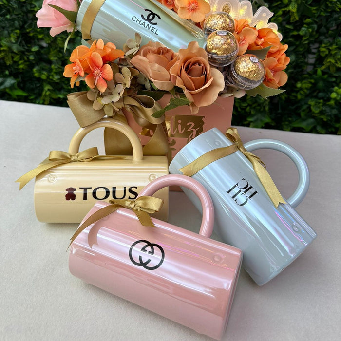 Mug Cartera Premium 16 Oz Rosado x 1 Unidad