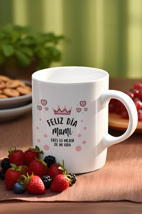 Mug Feliz Dia De La Madre 11 Oz Ref. 18 x 1 Unidad