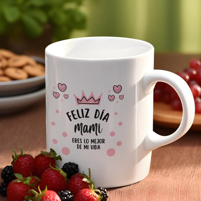 Mug Feliz Dia De La Madre 11 Oz Ref. 18 x 1 Unidad