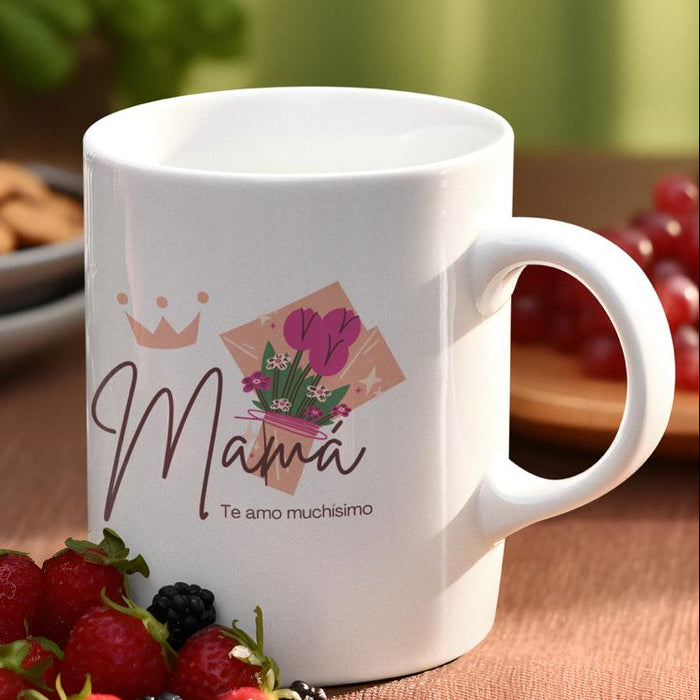 Mug Feliz Dia De La Madre 11 Oz Ref. 24 x 1 Unidad