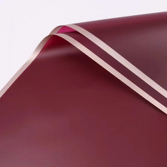 Papel Coreano Vino Paquete x 20 Borde Dorado