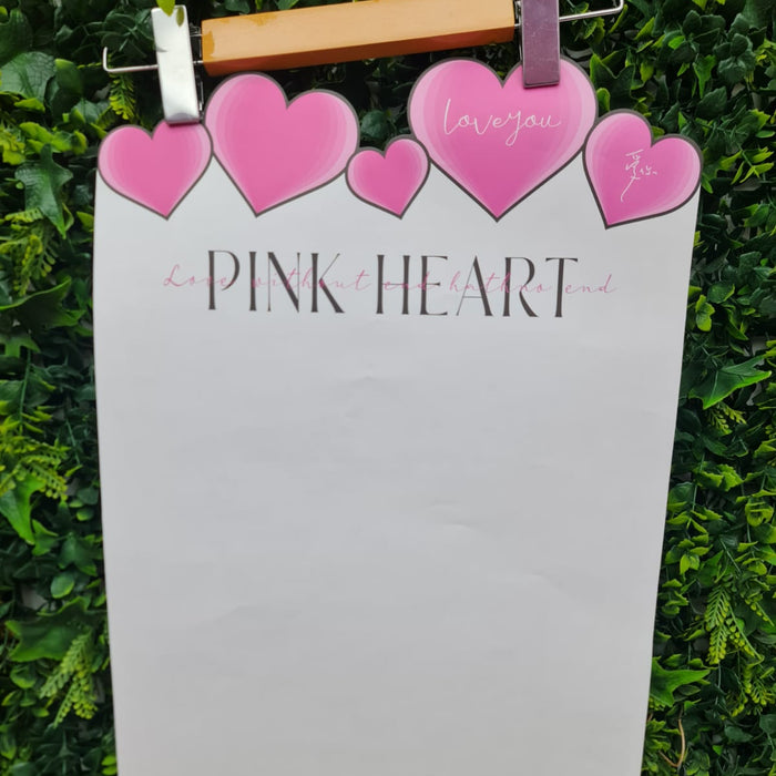 Papel Decorativo Love Paquete x 10 Color Blanco