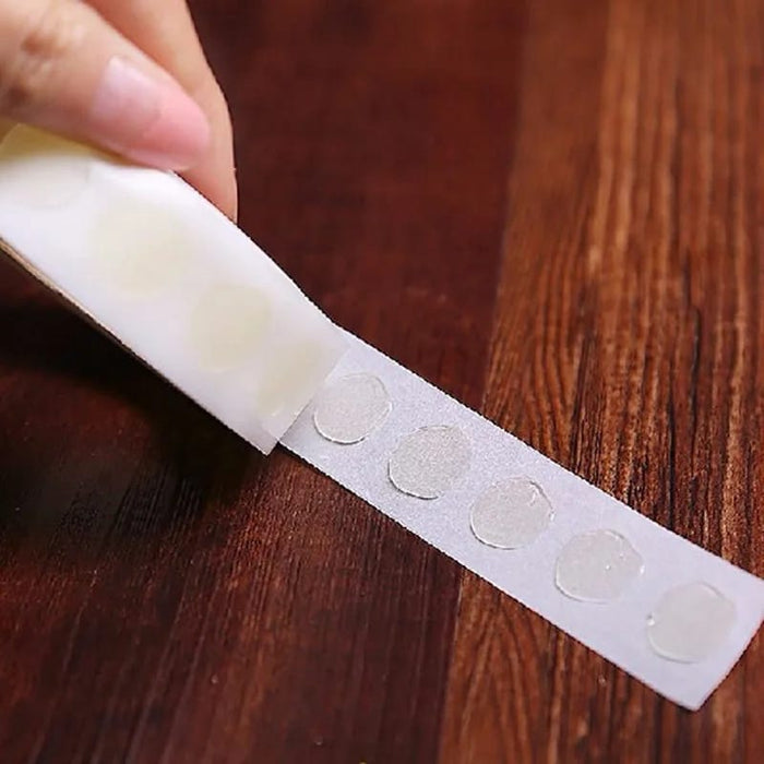 Tira de Adhesivo para globos Rollo x 100 Linea economica Paquete x 25