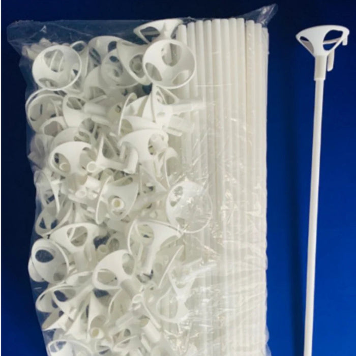 Porta Globos Blanco Para Globo de Latex R12 X 100 Unidades SEMPERTEX