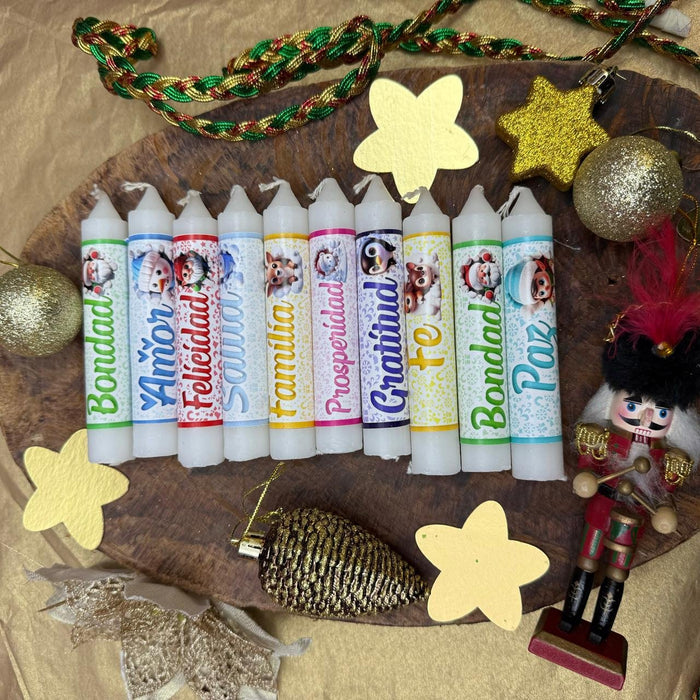 Velitas Deseos Blancas Referencia 11 x 10 Unidades