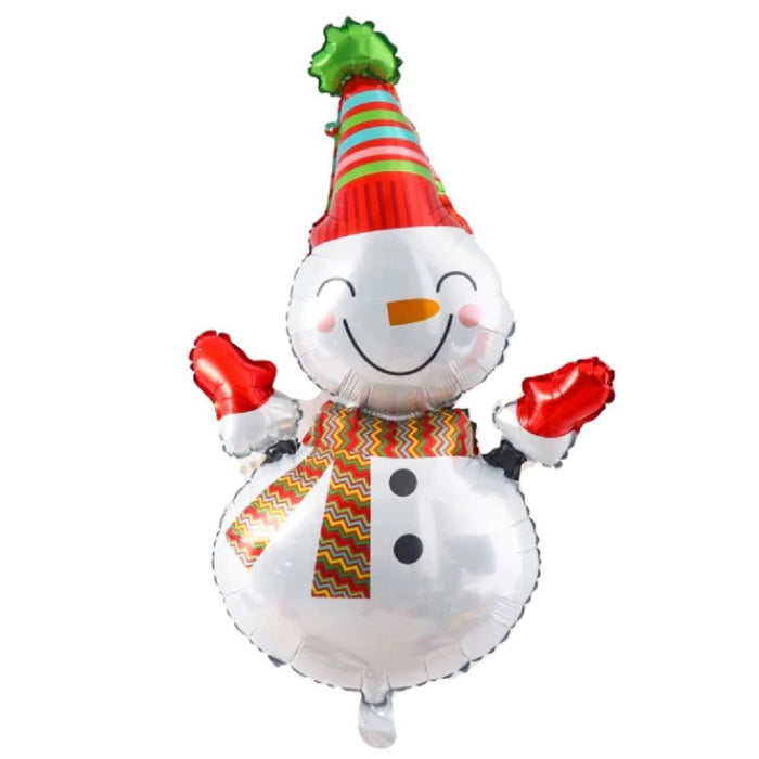 Globo Muñeco De Nieve 32CM De Largo Ref. 2
