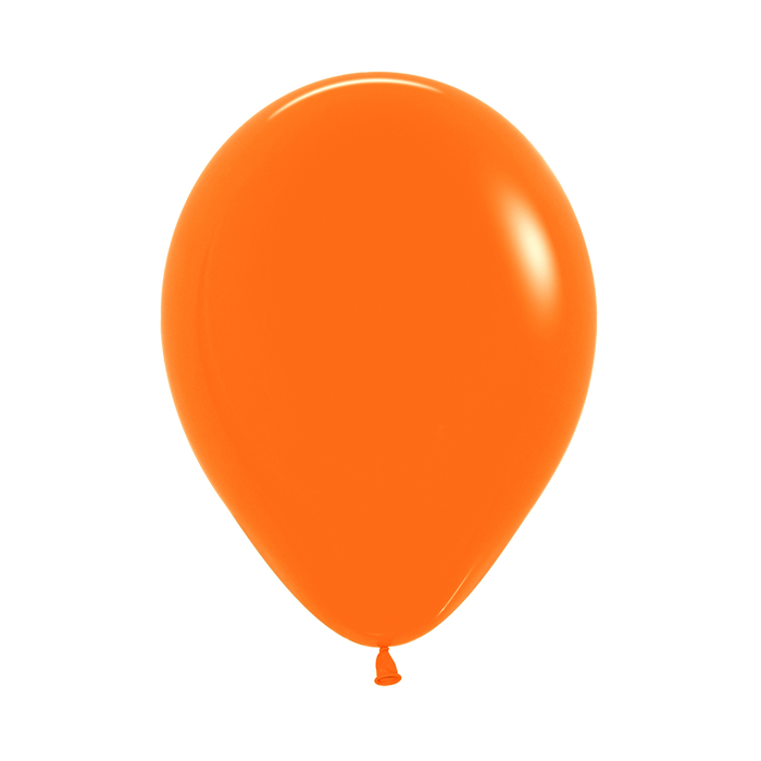 Globo Naranja Fashion R18 x 6 Unidades Sempertex